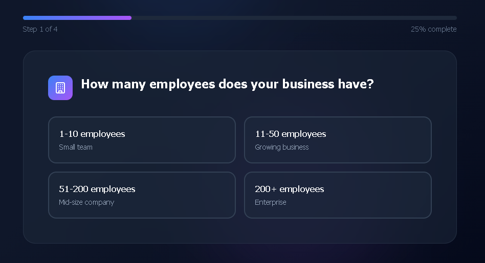 interactive business phone service solution finder
